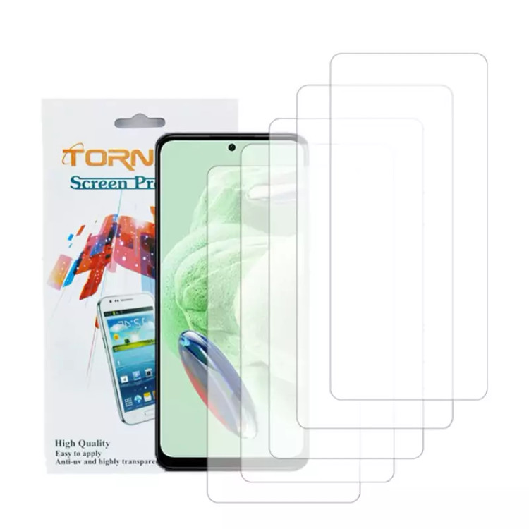 گلس محافظ صفحه نمایش تورنادو مدل نانو گلس مناسب برای موبایل شیائومی Poco X5 Pro بسته 5 عددی