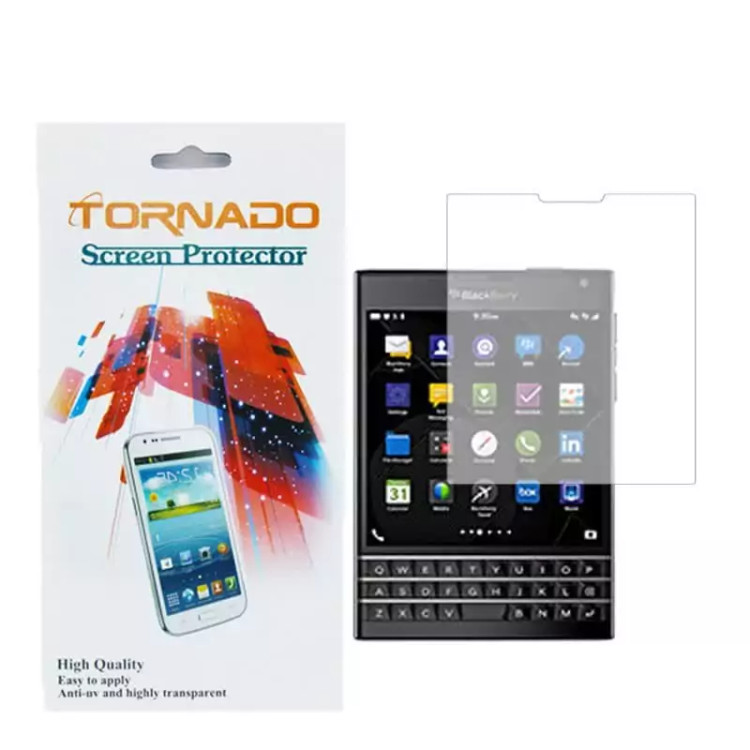 گلس محافظ صفحه نمایش نانو گلس تورنادو مناسب موبایل BlackBerry pasport