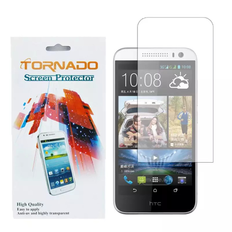 گلس محافظ صفحه نمایش نانوگلس تورنادو مناسب موبایل HTC D616