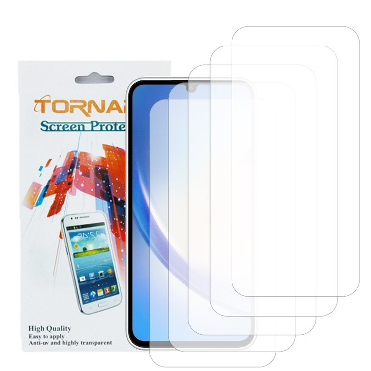 گلس محافظ صفحه نمایش تورنادو مدل نانو گلس مناسب برای موبایل سامسونگ Galaxy A34 بسته 3 عددی