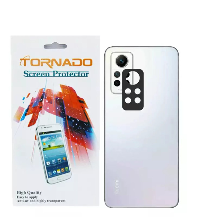 محافظ لنز دوربین تورنادو مدل قابدار مناسب برای موبایل Note 12 Pro 4G بسته 40 عددی