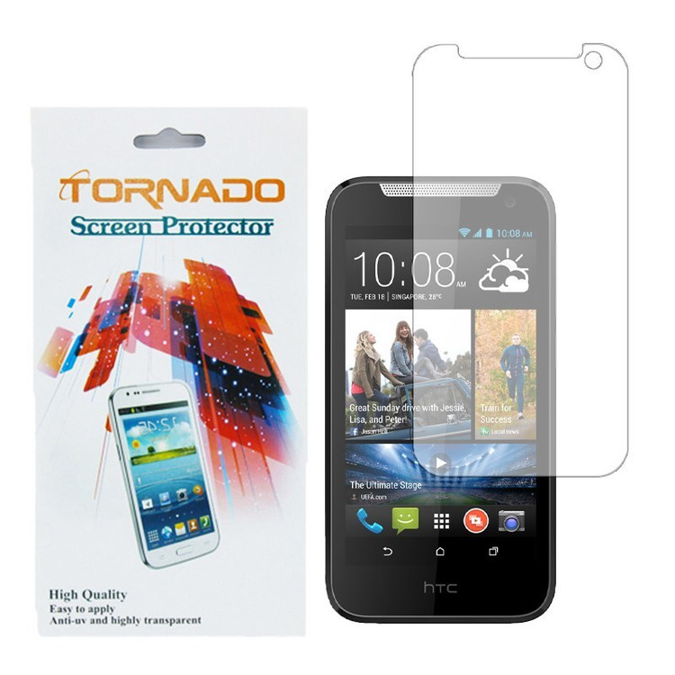 گلس محافظ صفحه نمایش نانوگلس تورنادو مناسب موبایل HTC d310