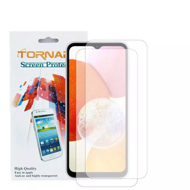 گلس محافظ صفحه نمایش تورنادو مدل نانو گلس مناسب برای موبایل سامسونگ Galaxy A14 بسته 2 عددی