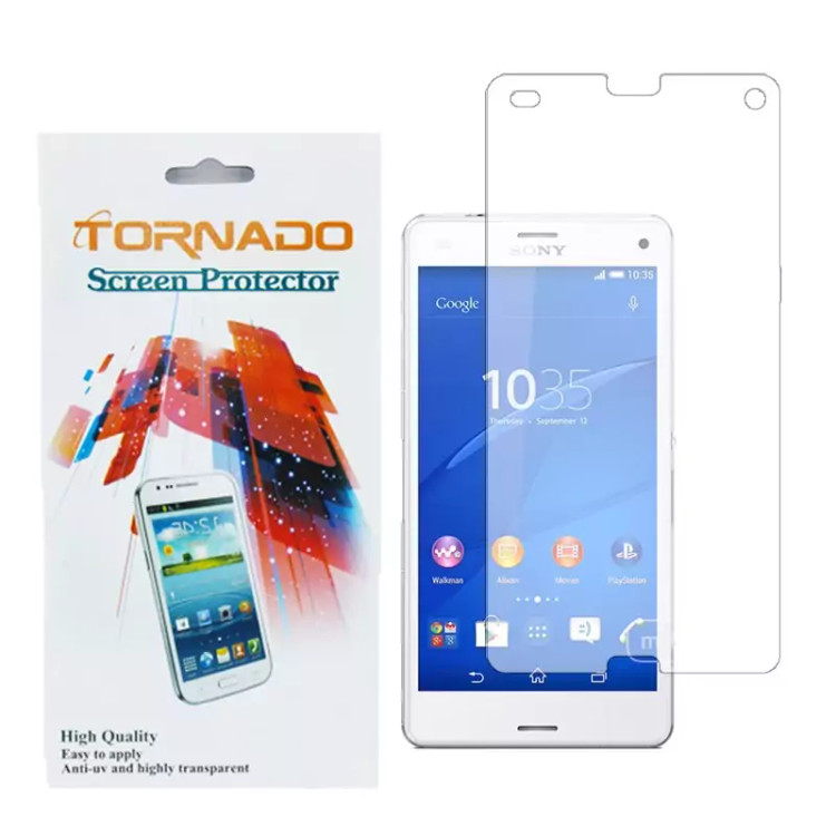گلس محافظ صفحه نمایش تورنادو مدل نانو گلس مناسب برای موبایل سونی Experia Z3 Mini