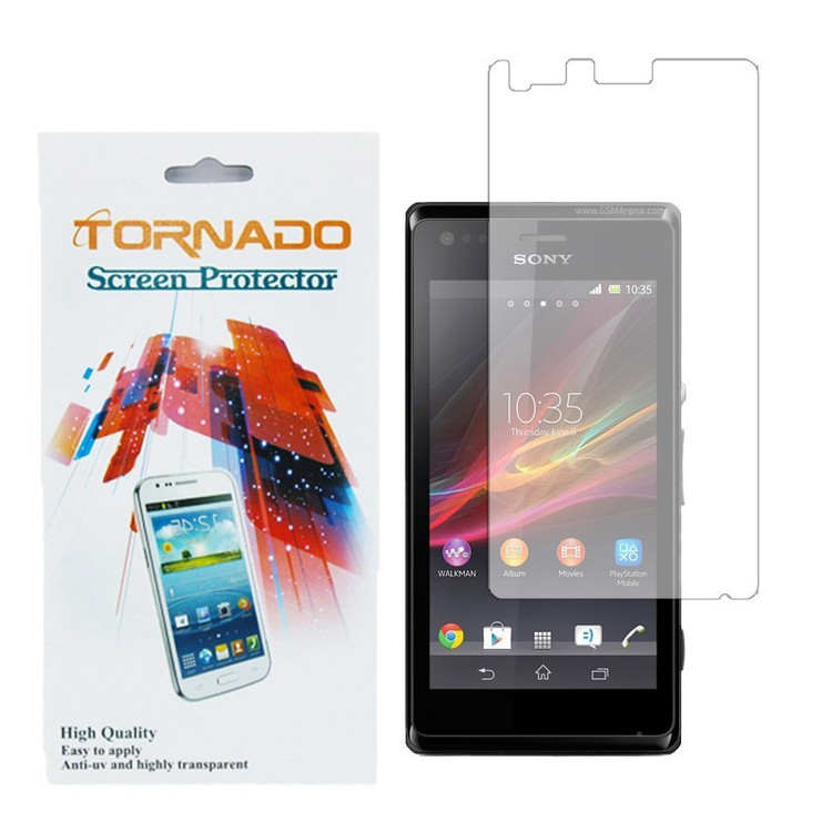 گلس محافظ صفحه نمایش نانوگلس تورنادو مناسب موبایل SONY M