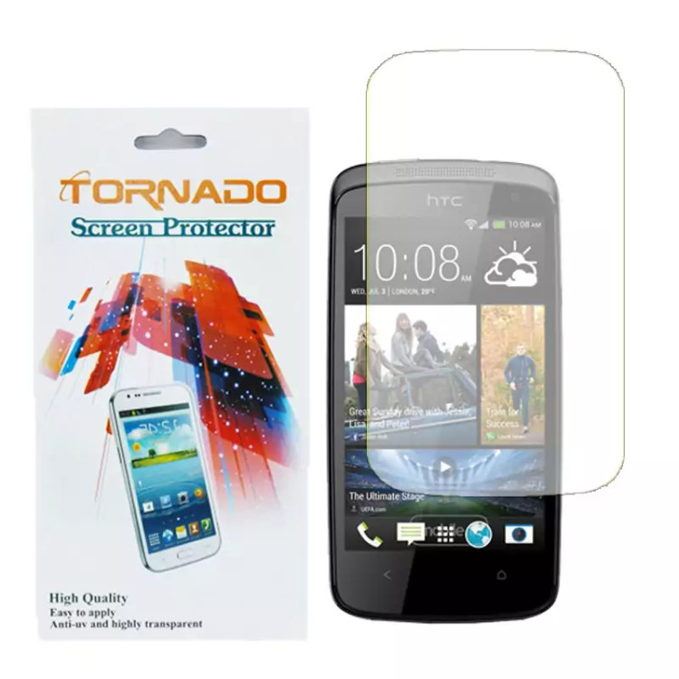 گلس محافظ صفحه نمایش نانوگلس تورنادو مناسب موبایل HTC DESIRE C