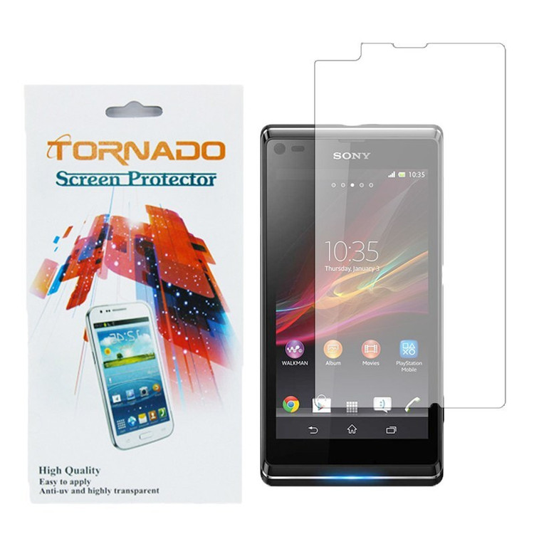 گلس محافظ صفحه نمایش نانوگلس تورنادو مناسب موبایل SONY l