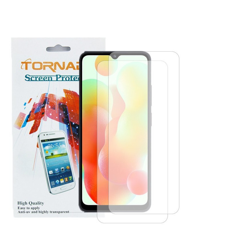 گلس محافظ صفحه نمایش تورنادو مدل نانو گلس مناسب برای موبایل شیائومی Redmi 12C بسته 2 عددی
