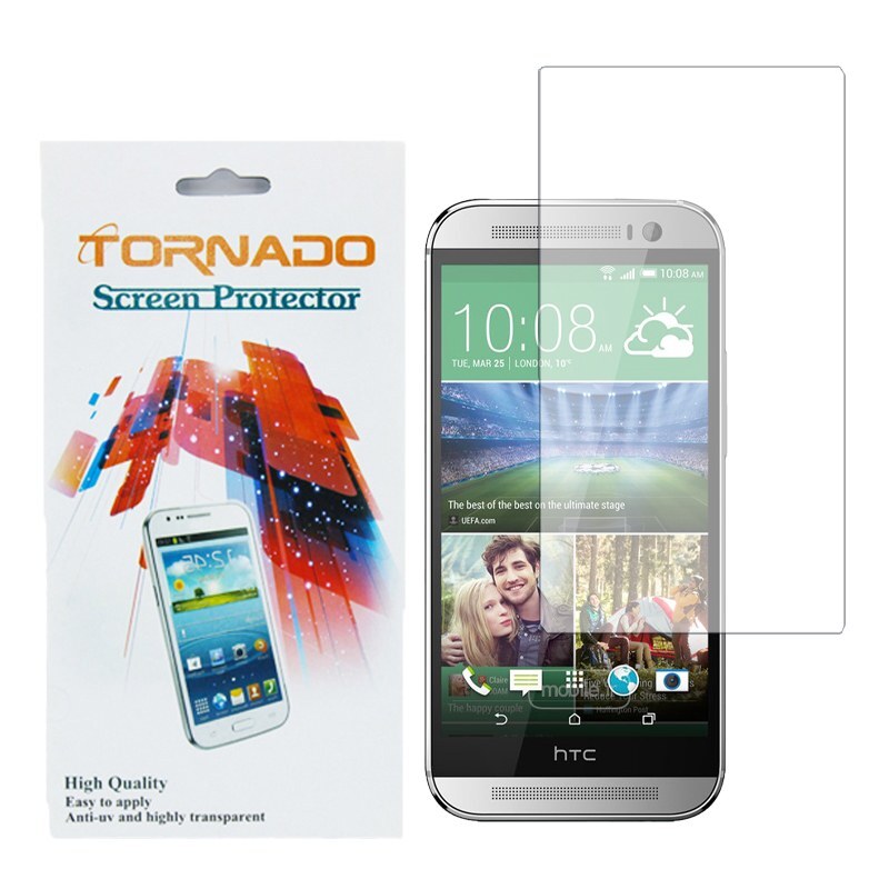 گلس محافظ صفحه نمایش نانوگلس تورنادو مناسب موبایل HTC M8