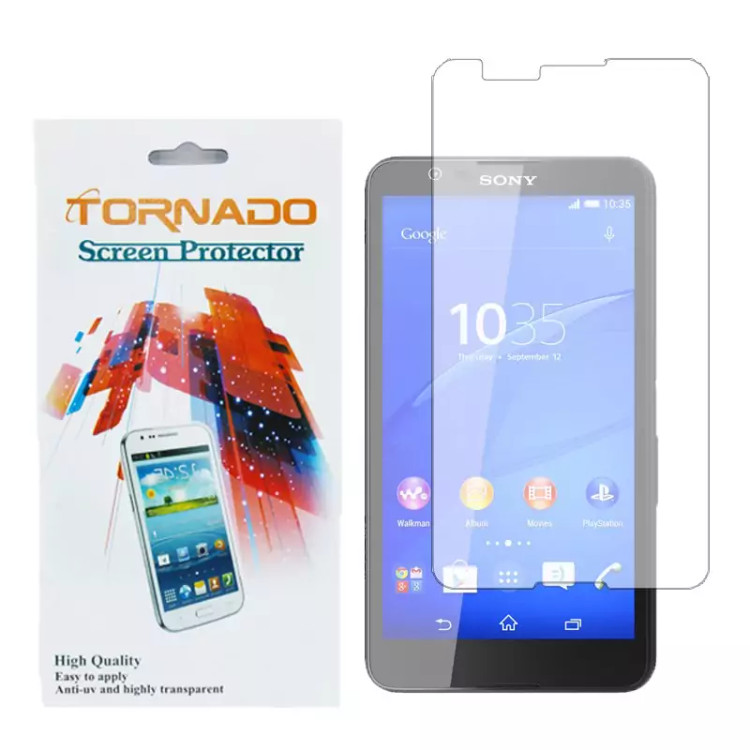 گلس محافظ صفحه نمایش نانوگلس تورنادو مناسب موبایل SONY E4