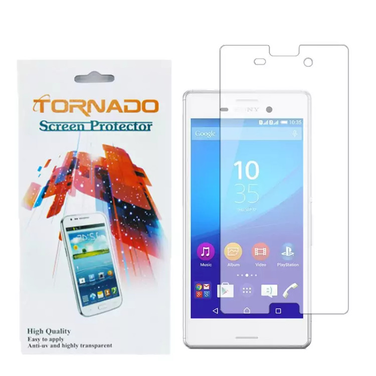 گلس محافظ صفحه نمایش نانوگلس تورنادو مناسب موبایل SONY M4