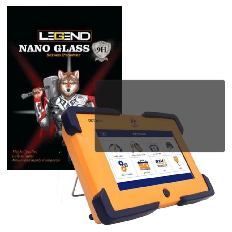 گلس محافظ صفحه نمایش لجند مدل نانو گلسM مناسب برای دستگاه دیاگ OBD Tools 2