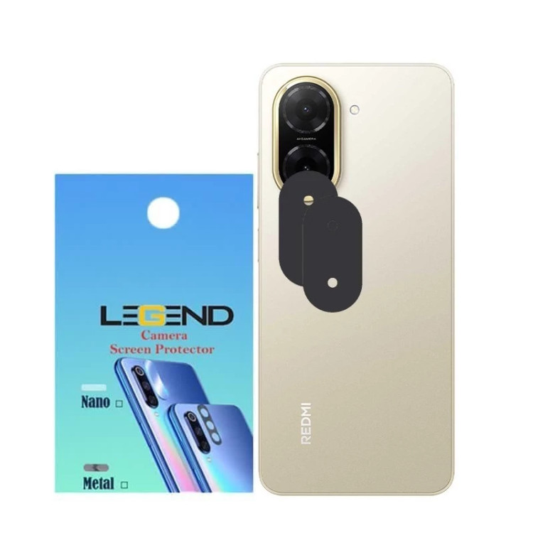 محافظ لنز دوربین لجند مدل قابدار مناسب برای موبایل شیائومی Redmi A5 بسته 2 عددی