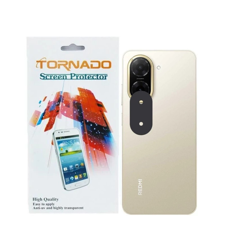 محافظ لنز دوربین تورنادو مدل قابدار مناسب برای موبایل شیائومی Redmi A5 بسته 40 عددی