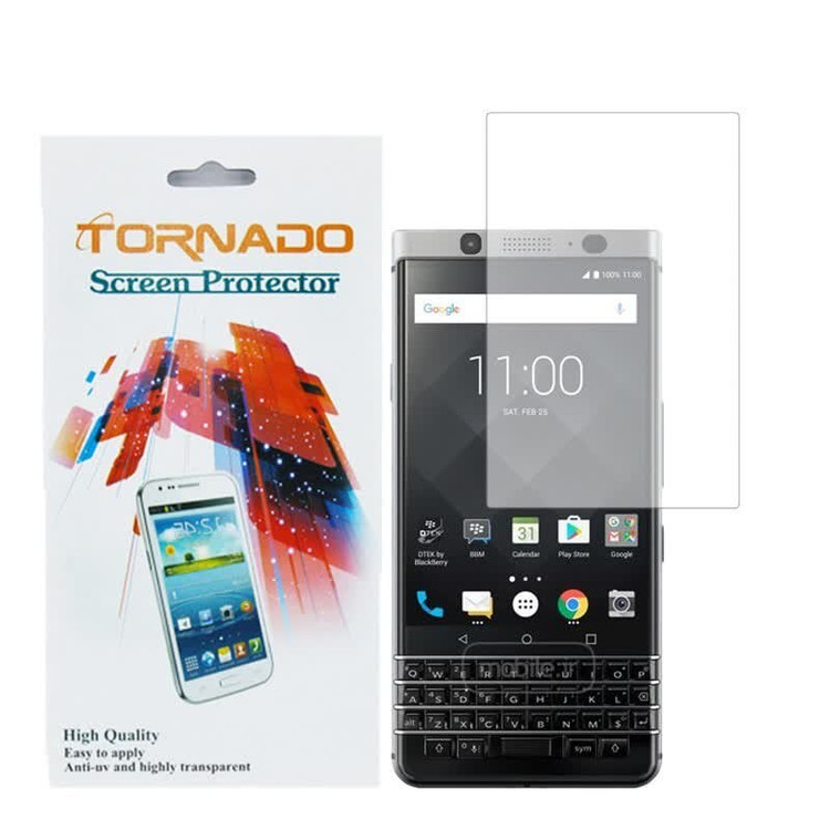 گلس محافظ صفحه نمایش تورنادو مدل نانو گلس مناسب برای موبایل بلک بری KEYone