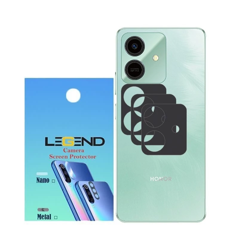 محافظ لنز دوربین لجند مدل قابدار مناسب برای موبایل آنر پلی 10 / Honor Play 10 بسته 3 عددی