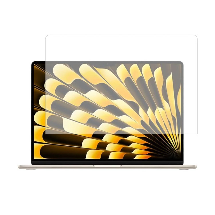 گلس محافظ صفحه نمایش لجند مدل نانو گلس مناسب برای لپ تاپ اپل MacBook Air M4 2025 15.3
