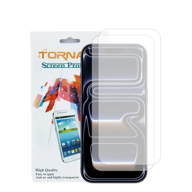 گلس محافظ صفحه نمایش تورنادو مدل نانوگلس مناسب برای موبایل اپل iPhone 17 Pro بسته 2 عددی
