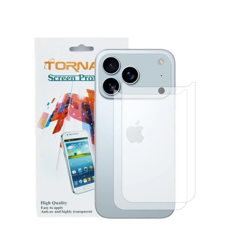 برچسب پوششی گوشی مدل تورنادو مناسب برای موبایل اپل iPhone 17 Pro بسته 2 عددی