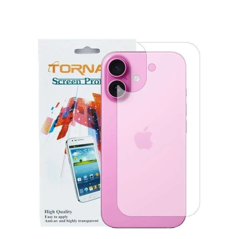 محافظ پشت گوشی نانو گلس تورنادو مناسب برای اپل آیفون 16