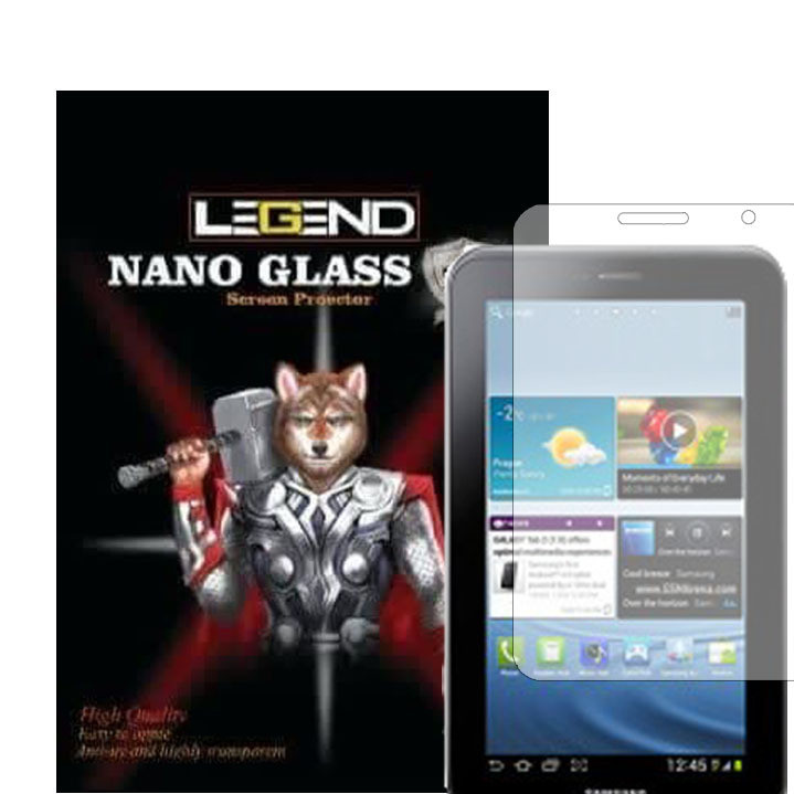 محافظ صفحه نمایش لجند مدل نانو گلس مناسب برای تبلت Samsung Galaxy P3100 TAB 7