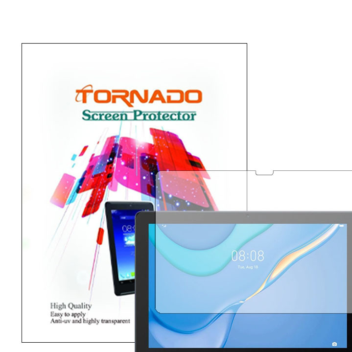 محافظ صفحه نمایش تورنادو مدل نانو گلس مناسب برای تبلت Huawei T10S TAB 10