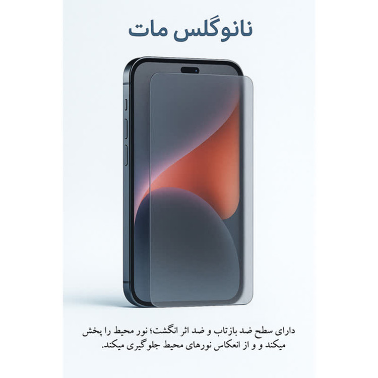 محافظ صفحه نمایش تورنادو مدل نانو گلس مناسب برای تبلت Microsoft Surface PRO 7 TAB 12