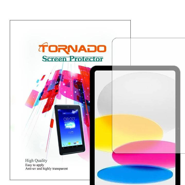 محافظ صفحه نمایش تورنادو مدل نانو گلس مناسب برای تبلت Apple ipad 10G TAB 10.9
