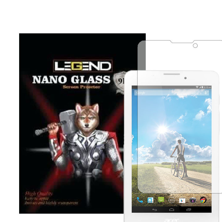 محافظ صفحه نمایش لجند مدل نانو گلس مناسب برای تبلت Acer Iconia TAB 7