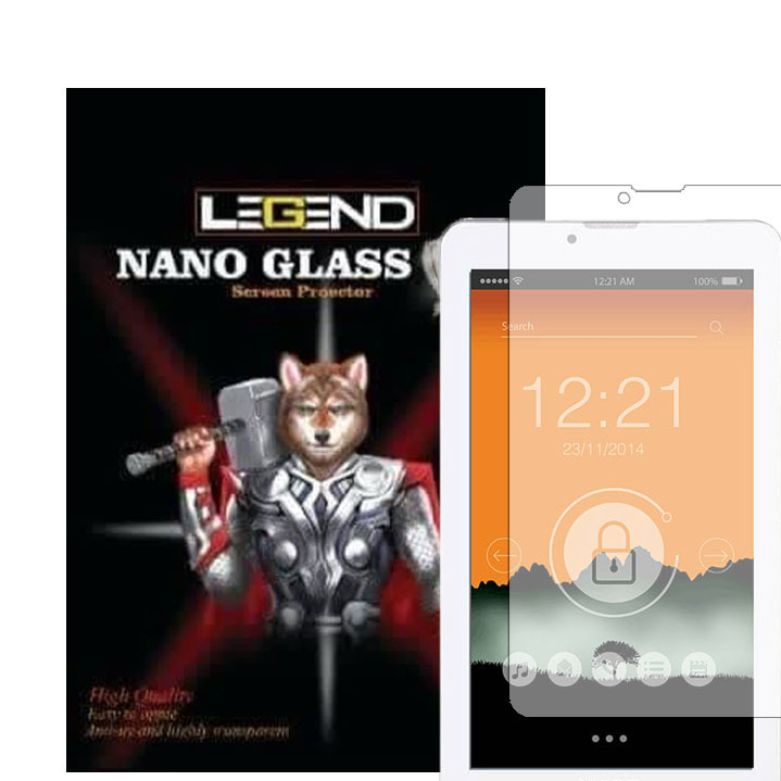 محافظ صفحه نمایش لجند مدل نانو گلس مناسب برای تبلت I LIFE K3400W TAB 7