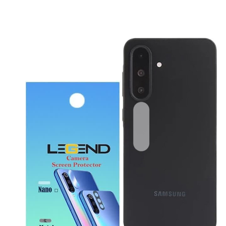 محافظ لنز دوربین لجند مدل نانو گلس مناسب برای موبایل سامسونگ Galaxy A26