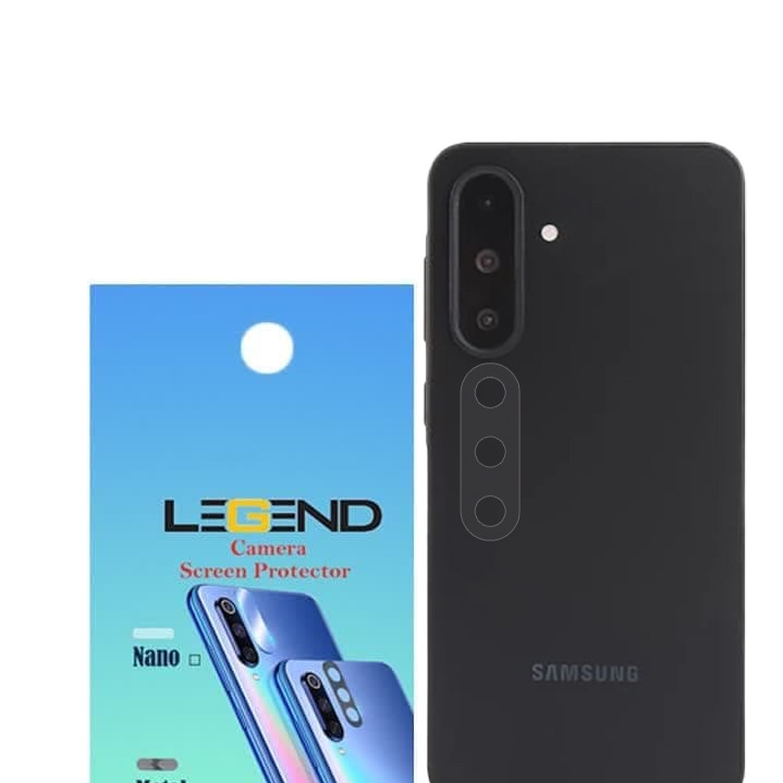 محافظ لنز دوربین لجند مدل قابدار مناسب برای موبایل سامسونگ Galaxy A26