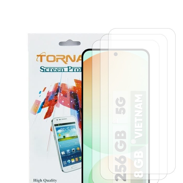 محافظ صفحه نمایش تورنادو مدل نانو گلس مناسب برای موبایل سامسونگ Galaxy A26 بسته 3 عددی