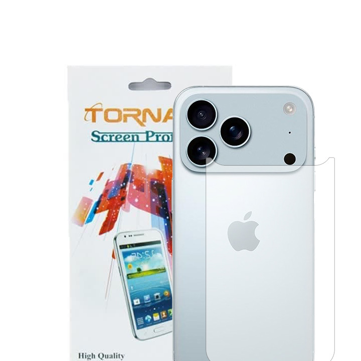 برچسب پوششی پشت گوشی مدل تورنادو مناسب برای موبایل اپل iPhone 18 Pro Max