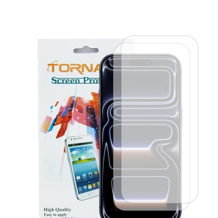 محافظ صفحه نمایش تورنادو مدل نانو گلس مناسب برای موبایل اپل iPhone 18 Pro Max بسته 2 عددی
