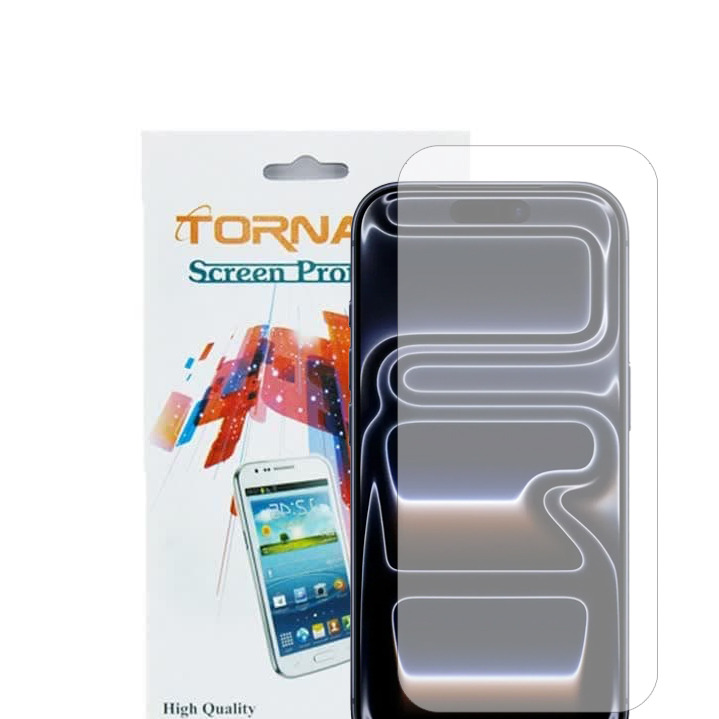 محافظ صفحه نمایش تورنادو مدل نانو گلس مناسب برای موبایل اپل iPhone 18 Pro Max